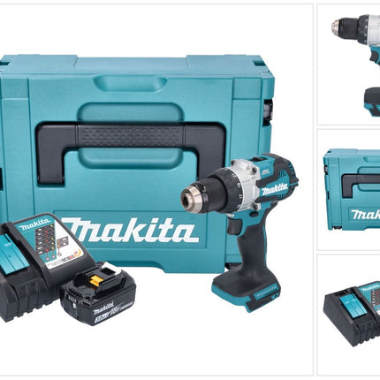 Makita DHP 489 RF1J Akku Schlagbohrschrauber 18 V 73 Nm Brushless + 1x Akku 3,0 Ah + Ladegerät + Makpac