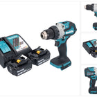 Makita DDF 489 RF Perceuse-visseuse sans fil 18 V 73 Nm Brushless + 2x batterie 3,0 Ah + chargeur