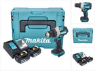 Makita DDF 489 RFJ Perceuse-visseuse sans fil 18 V 73 Nm Brushless + 2x batterie 3,0 Ah + chargeur + Makpac