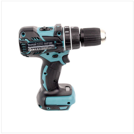 Makita DHP 480 ZK 18 V Akku Schlagbohrschrauber Solo im schwarzen Koffer - Toolbrothers