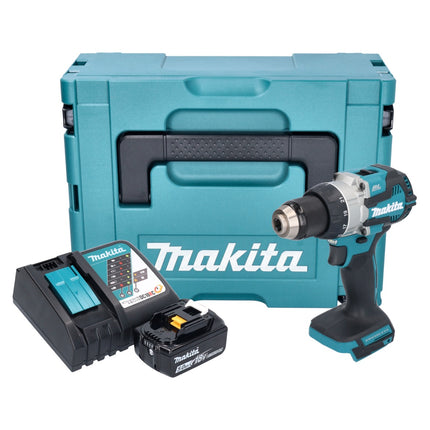 Makita DDF 489 RT1J Perceuse-visseuse sans fil 18 V 73 Nm Brushless + 1x batterie 5,0 Ah + chargeur + Makpac