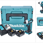 Makita DTD 157 RFJ Akku Schlagschrauber 18 V 140 Nm 1/4