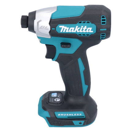 Makita DTD 157 RTJ Akku Schlagschrauber 18 V 140 Nm 1/4" Brushless + 2x Akku 5,0 Ah + Ladegerät + Makpac