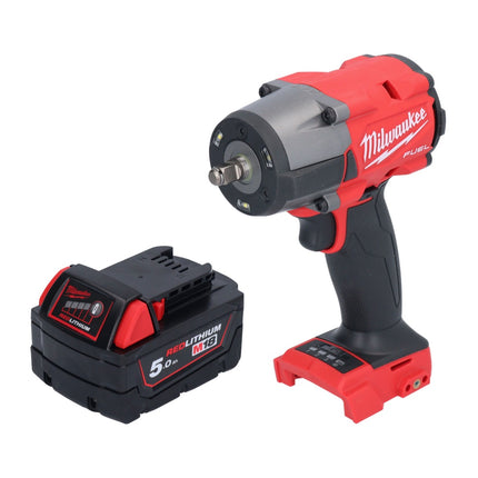 Milwaukee M18 FMTIW2F38-501 Avvitatore a impulsi a batteria 18 V 745 Nm 3/8" brushless + 1x batteria ricaricabile 5,0 Ah - senza caricabatterie
