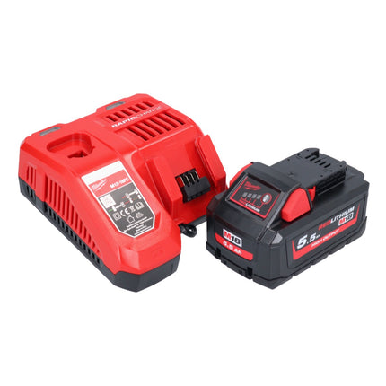 Milwaukee M18 FMTIW2F38-551 Llave de impacto sin cable 18 V 745 Nm 3/8" sin escobillas + 1x batería recargable 5,5 Ah + cargador