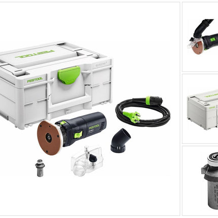 Festool OFK 500 Q-Plus R3 frezarka krawędziowa 450 W + frez zaokrąglający 3 mm + Systainer ( 576225 )