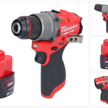 Milwaukee M12 FPD2-201 Akku Schlagbohrschrauber 12 V 45 Nm Brushless + 1x Akku 2,0 Ah - ohne Ladegerät