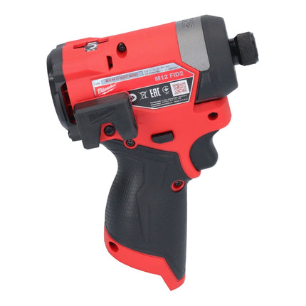 Milwaukee M12 FID2-251 cordless impact wrench 12 V 170 Nm 1/4" brushless + 1x rechargeable battery 2.5 Ah - without charger