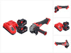 Milwaukee M18 FSAG115X-502 Akumulatorowa szlifierka kątowa 18 V 115 mm bezszczotkowa + 2x akumulator 5,0 Ah + ładowarka