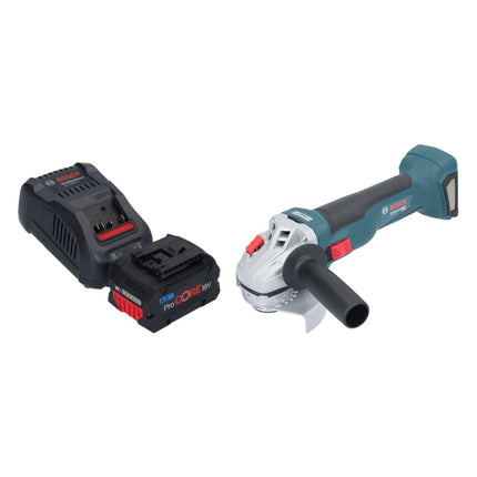 Bosch GWS 18V-10 Amoladora angular profesional sin cable 18 V 115 mm sin escobillas + 1x batería ProCORE 8,0 Ah + cargador