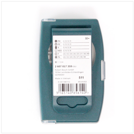 Bosch 32 teiliges Bit Set in robuster Box ( 2607017359 ) - Toolbrothers