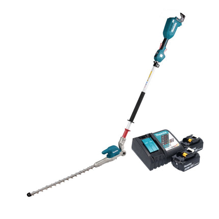 Makita DUN 500 WRM2 Taille-haies sans fil 18 V 50 cm Brushless + 2x batterie 4,0 Ah + chargeur