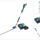 Cortasetos a batería Makita DUN 500 WRT 18 V 50 cm sin escobillas + 1x batería 5,0 Ah + cargador
