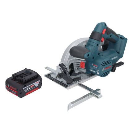 Bosch GKS 18V-57-2 Sega circolare professionale a batteria 18 V 165 mm brushless + 1x batteria ricaricabile 4,0 Ah - senza caricabatterie