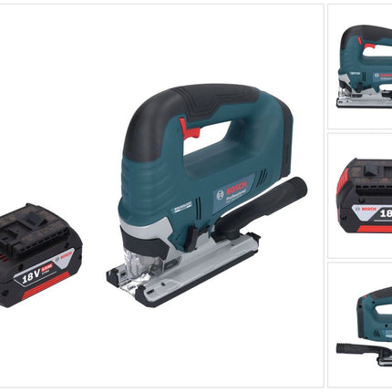 Bosch GST 18V-125 B Professional Akku Stichsäge 18 V 125 mm Brushless + 1x Akku 5,0 Ah - ohne Ladegerät