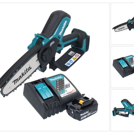 Motosierra sin cable Makita DUC 150 RF 18 V 15 cm sin escobillas + 1x batería 3.0 Ah + cargador