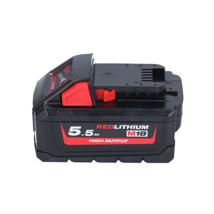 Milwaukee M18 BLHX-551X cordless combihammer 18 V 2.3 J brushless + 1x rechargeable battery 5.5 Ah + HD box - without charger