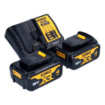 DeWalt DCW 682 M2T cordless flat dowel cutter 18 V 102 x 20 mm brushless + 2x rechargeable battery 4.0 Ah + charger + TSTAK