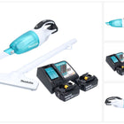 Makita DCL 181 FRGWX Cordless hoover 18 V 53 mbar 0.65 L + 2x rechargeable battery 6.0 Ah + charger