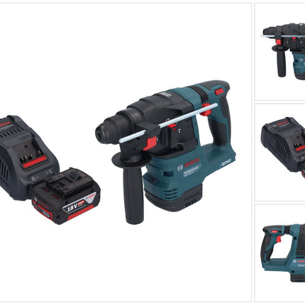 Bosch GBH 18V-22 Trapano a percussione professionale a batteria 18 V 1,9 J SDS Plus Brushless + 1x batteria ricaricabile 5,0 Ah + caricabatterie