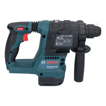 Bosch GBH 18V-22 Trapano a percussione professionale a batteria 18 V 1,9 J SDS Plus Brushless + 1x batteria ricaricabile 5,0 Ah + caricabatterie