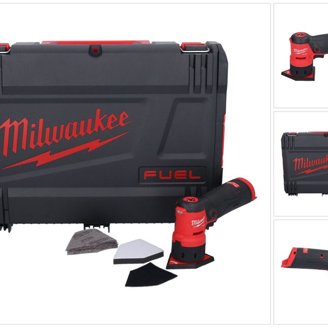 Amoladora puntual a batería Milwaukee M12 FDSS-0X 12 V 88,8 x 63,5 mm sin escobillas + caja HD - sin batería, sin cargador