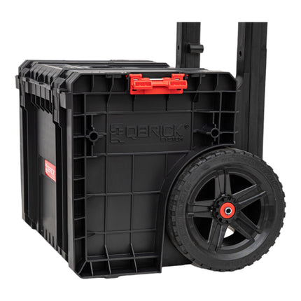 Qbrick System PRO Cart 2.0 Plus empilable 490 x 415 x 660 mm 29 l IP54 poignée télescopique double amovible