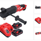 Milwaukee M18 FRAD2-302 Akku Winkelbohrmaschine 18 V 122 Nm Brushless + 2x Akku 3,0 Ah + Ladegerät