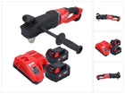 Milwaukee M18 FRAD2-502 taladro angular sin cable 18 V 122 Nm sin escobillas + 2x batería recargable 5.0 Ah + cargador
