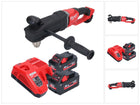 Milwaukee M18 FRAD2-552 Taladro angular sin cable 18 V 122 Nm sin escobillas + 2x batería recargable 5,5 Ah + cargador