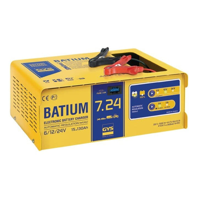 Cargador de baterías GYS BATIUM 7-24 6 / 12 / 24 V ( 4000896886 )