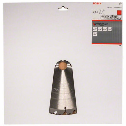 Hoja de sierra circular BOSCH diámetro exterior 350 mm número de dientes 32 WZ (4000815455)