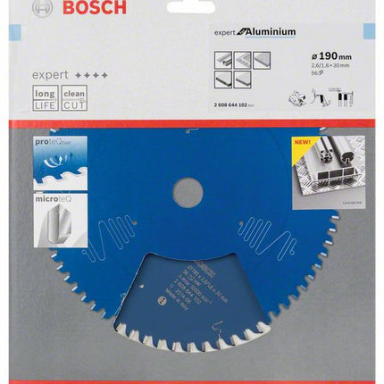 BOSCH Piła tarczowa Ø zewnętrzna 190 mm Liczba zębów 56 HLTCG ( 4000815470 )