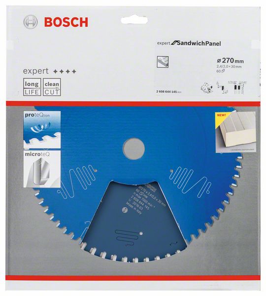 BOSCH Hoja de sierra circular Ø exterior 270 mm Número de dientes 60 MTCG ( 8000342237 )