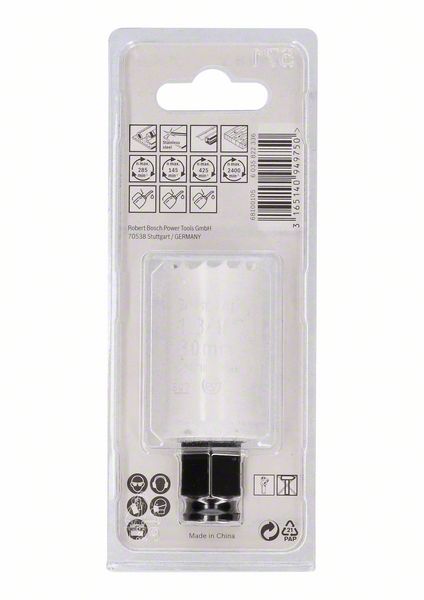 Sega a tazza BOSCH Sega-Ø 30 mm Profondità di taglio 40 mm ( 8000342586 )