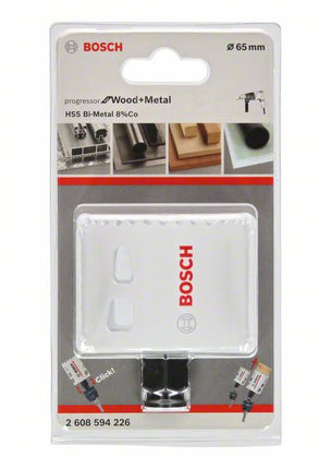 Sierra corona BOSCH diámetro 65 mm profundidad de corte 40 mm (8000342606)