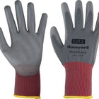 HONEYWELL Handschuhe Workeasy 13G GY PU 1 Größe 10 grau/rot ( 4000391457 )