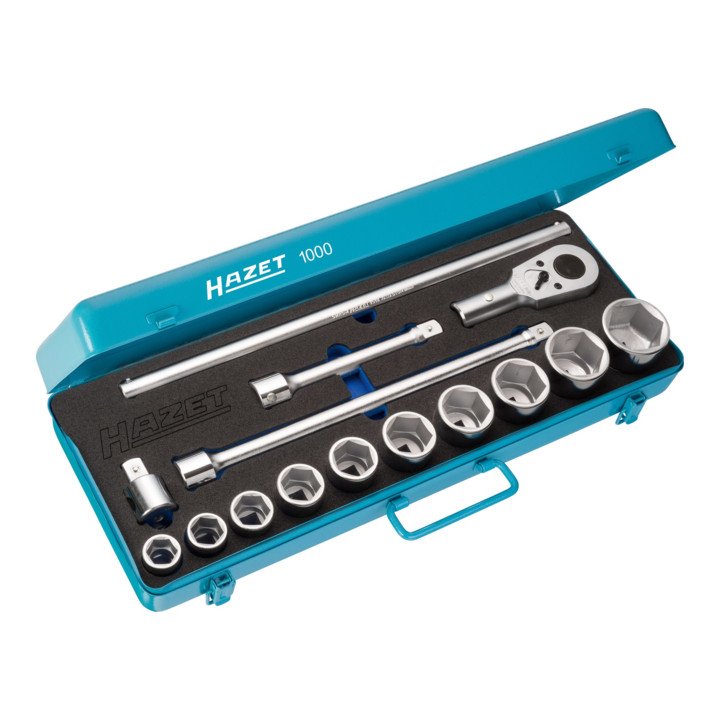 Set di chiavi a bussola HAZET 1000, 15 pezzi, 3/4 ″ ( 8000466930 )