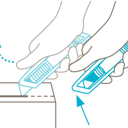 Nóż bezpieczny MARTOR SECUNORM 500 Długość 143 mm Szerokość 16 mm Wysokość 36 mm ( 4000818066 )