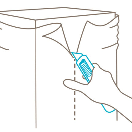 Nóż bezpieczny MARTOR SECUNORM 500 Długość 143 mm Szerokość 16 mm Wysokość 36 mm ( 4000818066 )