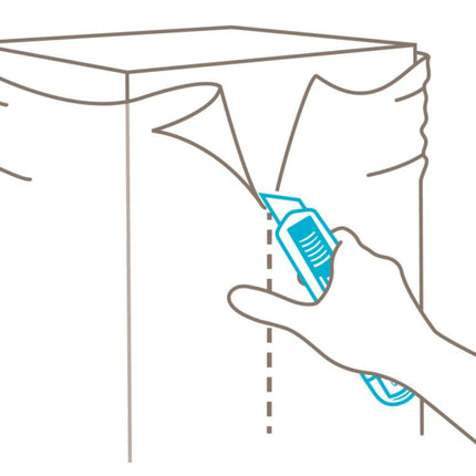 Coltello di sicurezza MARTOR SECUNORM 525 Lunghezza 143 mm Larghezza 17 mm Altezza 31 mm ( 4000818480 )