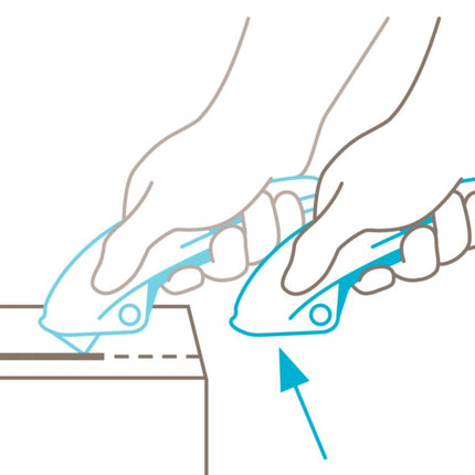 MARTOR Couteau de sécurité SECUPRO MARTEGO L. 155 mm l. 18 mm H. 48,5 mm ( 4000817832 )