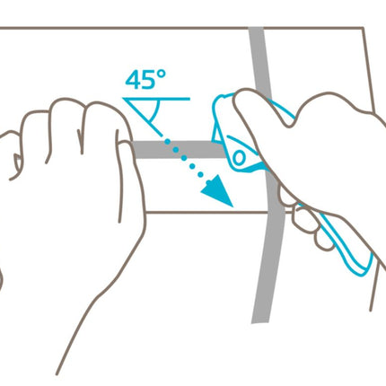 MARTOR Couteau de sécurité SECUPRO MARTEGO L. 155 mm l. 18 mm H. 48,5 mm ( 4000817832 )