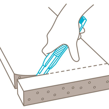 MARTOR Sicherheitsmesser SECUNORM 380 Länge 170,5 mm Breite 20 mm Höhe 34 mm ( 4000817833 )