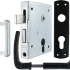 BEVER Serrure universelle de coffre 89 BK / PK DIN gauche / droite BB ( 3000251630 )