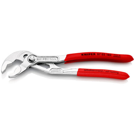 KNIPEX Cobra(R) alicates para bombas de agua Longitud 180 mm Anchura de sujeción 36 mm ( 4000794282 )