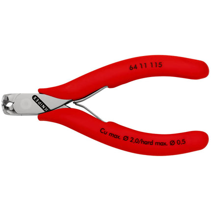 KNIPEX Electronics end cutters, length 115 mm ( 4000794587 )