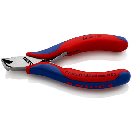 KNIPEX Elektronik-Vornschneider Länge 120 mm ( 4000794593 )