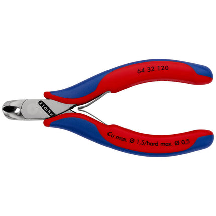 KNIPEX Elektronik-Vornschneider Länge 120 mm ( 4000794593 )