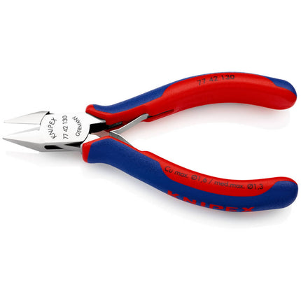 KNIPEX Pince coupante latérale électronique  longueur 130 mm forme 4 ( 4000794635 )